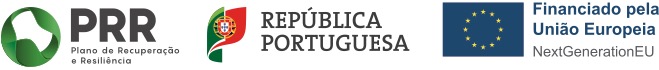 Banner institucional do PRR, República Portuguesa e União Europeia