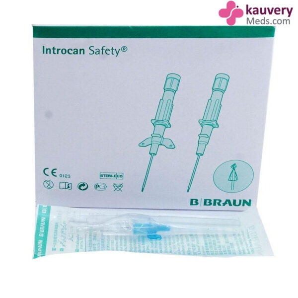 INTROCAN W 18G, 1,30 x 32 mm, Verde C/ riscas brancas, Cx 50