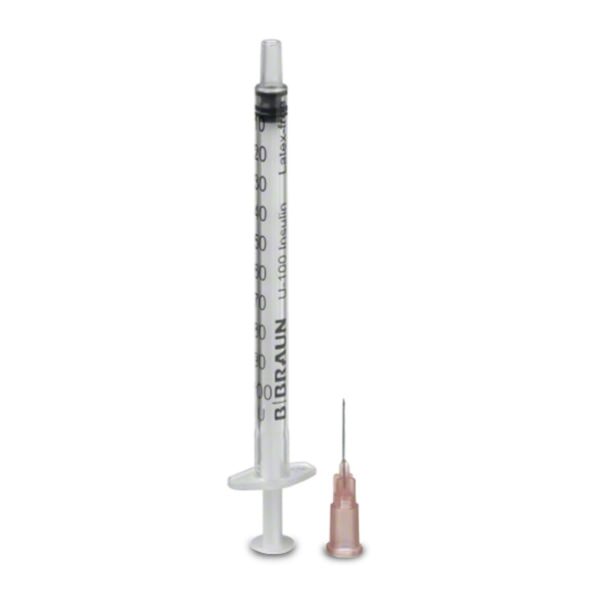 Seringa s/ agulha Omnifix  F-Solo, 1 ml, luer, 100 uni