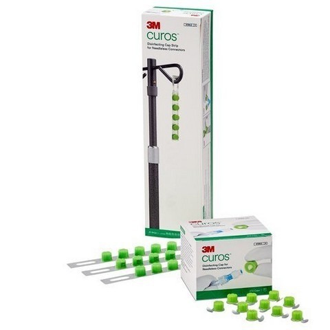 CUROS TAMPÕES DE DESINFEÇÃO FÊMEA VERDES, Cx 270 uni