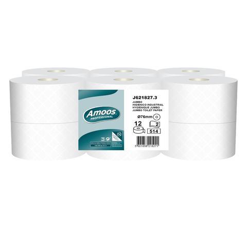 ROLO PAPEL HIGIÉNICO JUMBO, 12un