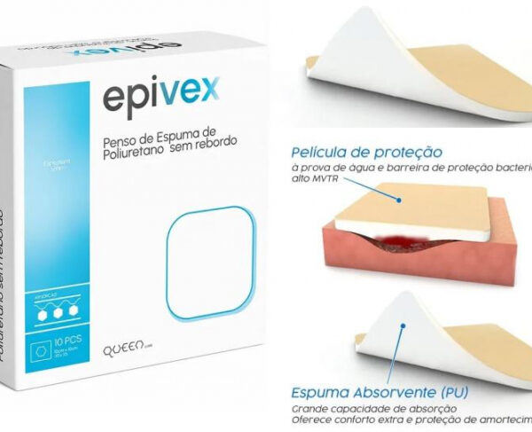EPIVEX FOAM 15 X 15 cm, cx 10 uni
